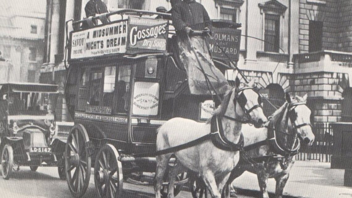 Origens da Mídia em Ônibus – desde 1851